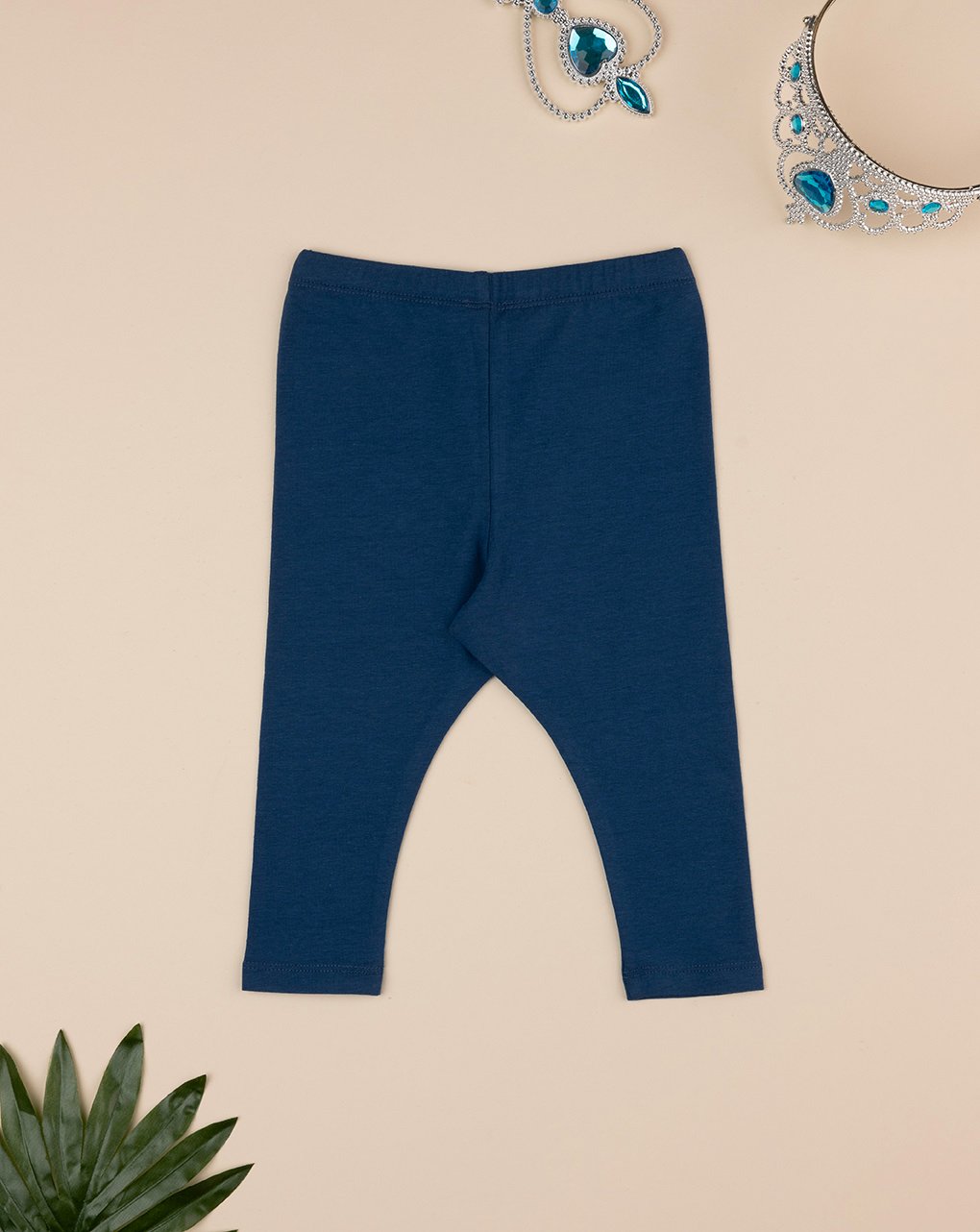 Legging bimba blu