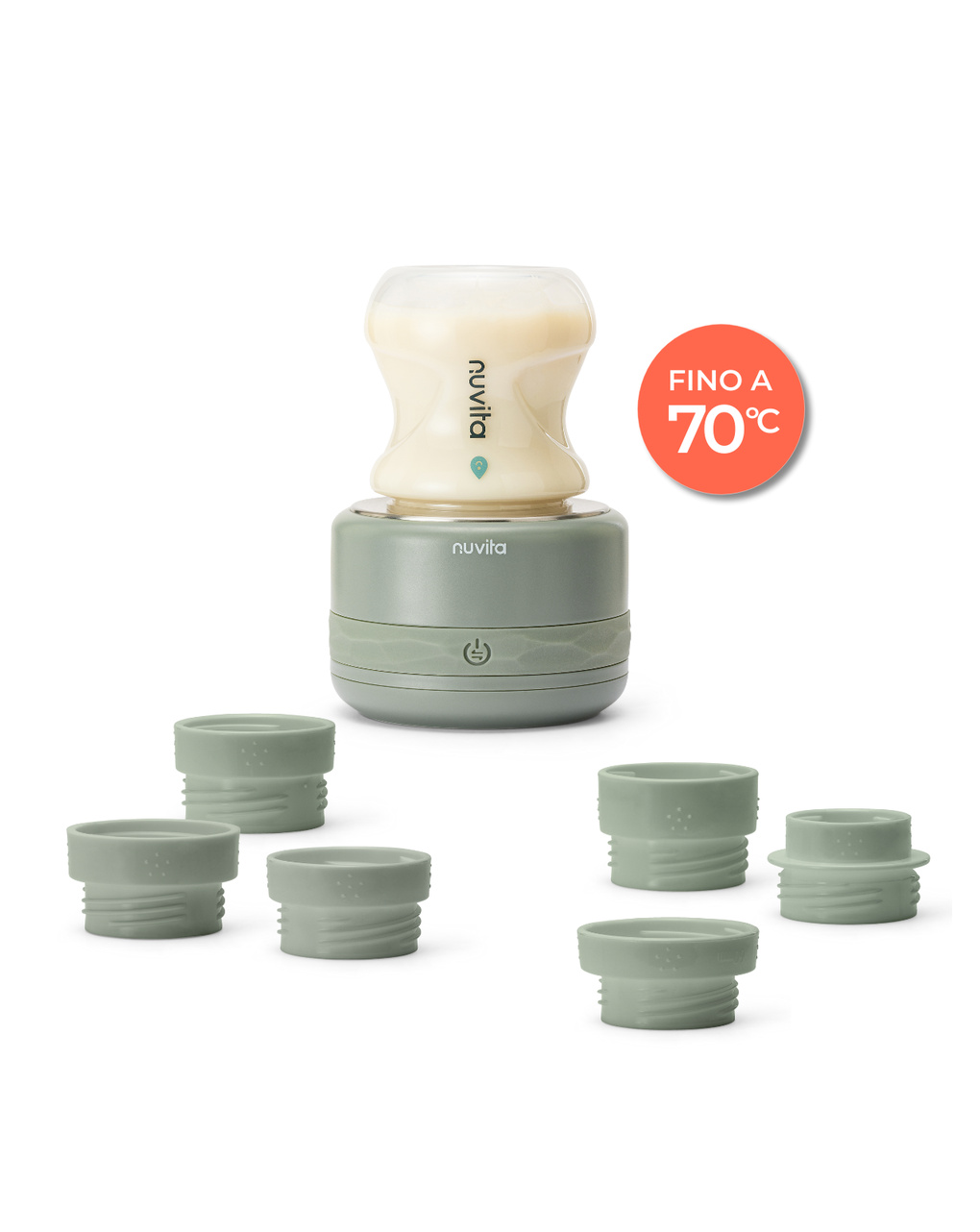Scaldabiberon portatile universale warm70 - nuvita