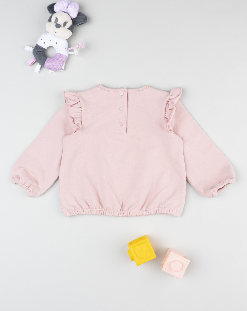 Felpa bimba rosa minnie