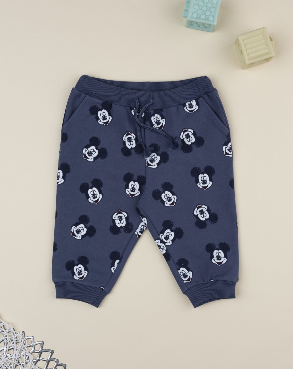 Pantalone bimbo blu mickey mouse