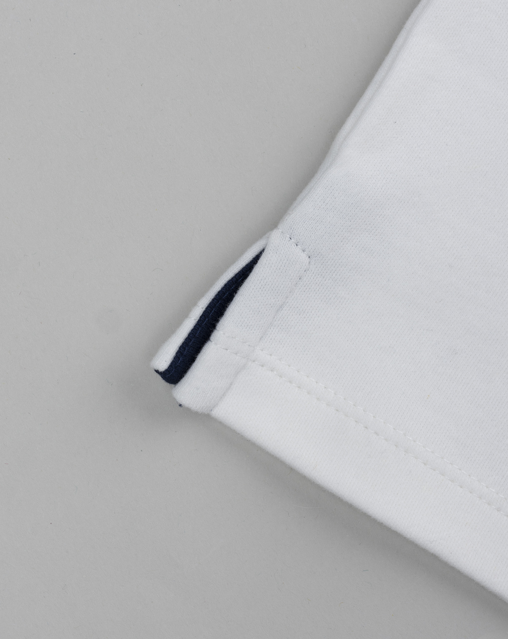 Polo bimbo bianca ricamo