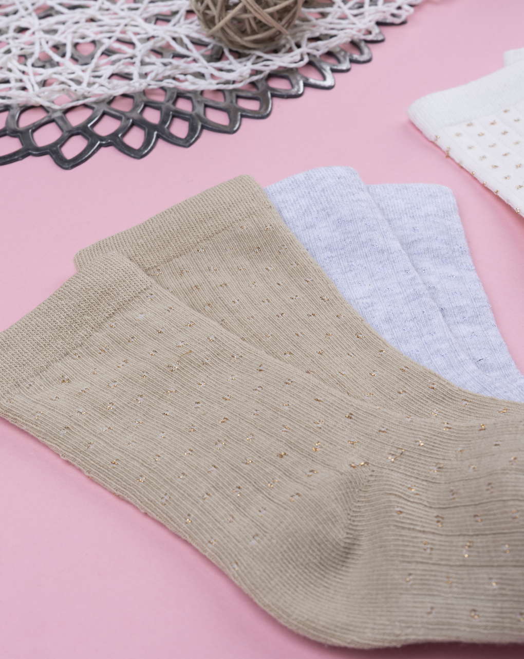 Pack 4 gambaletti bambina