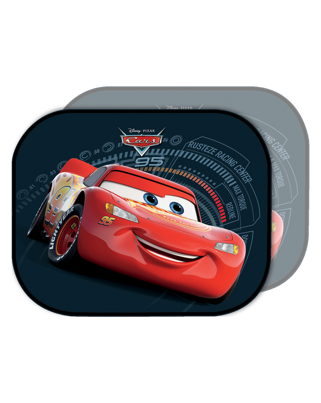 Coppia tendine laterali parasole 2 pz saetta mc queen - disney cars