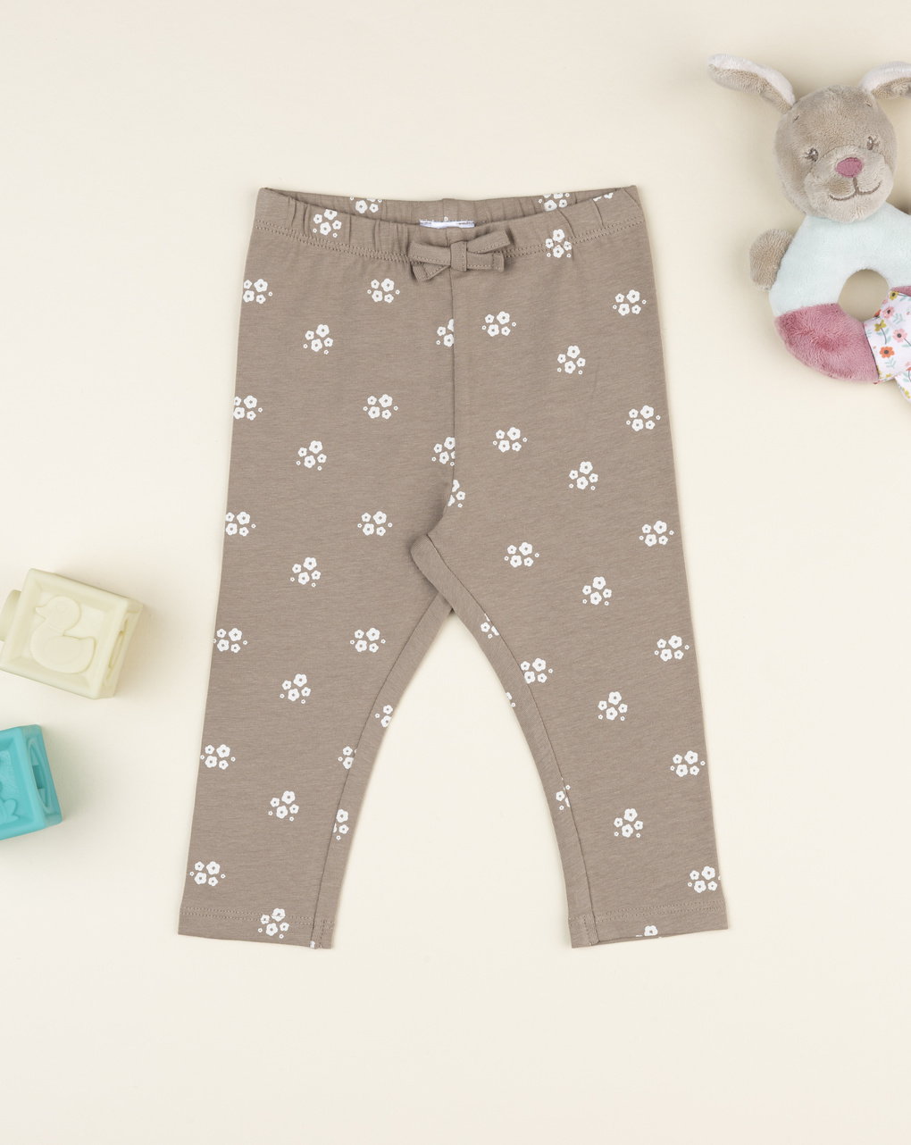 Legging bimba marroni
