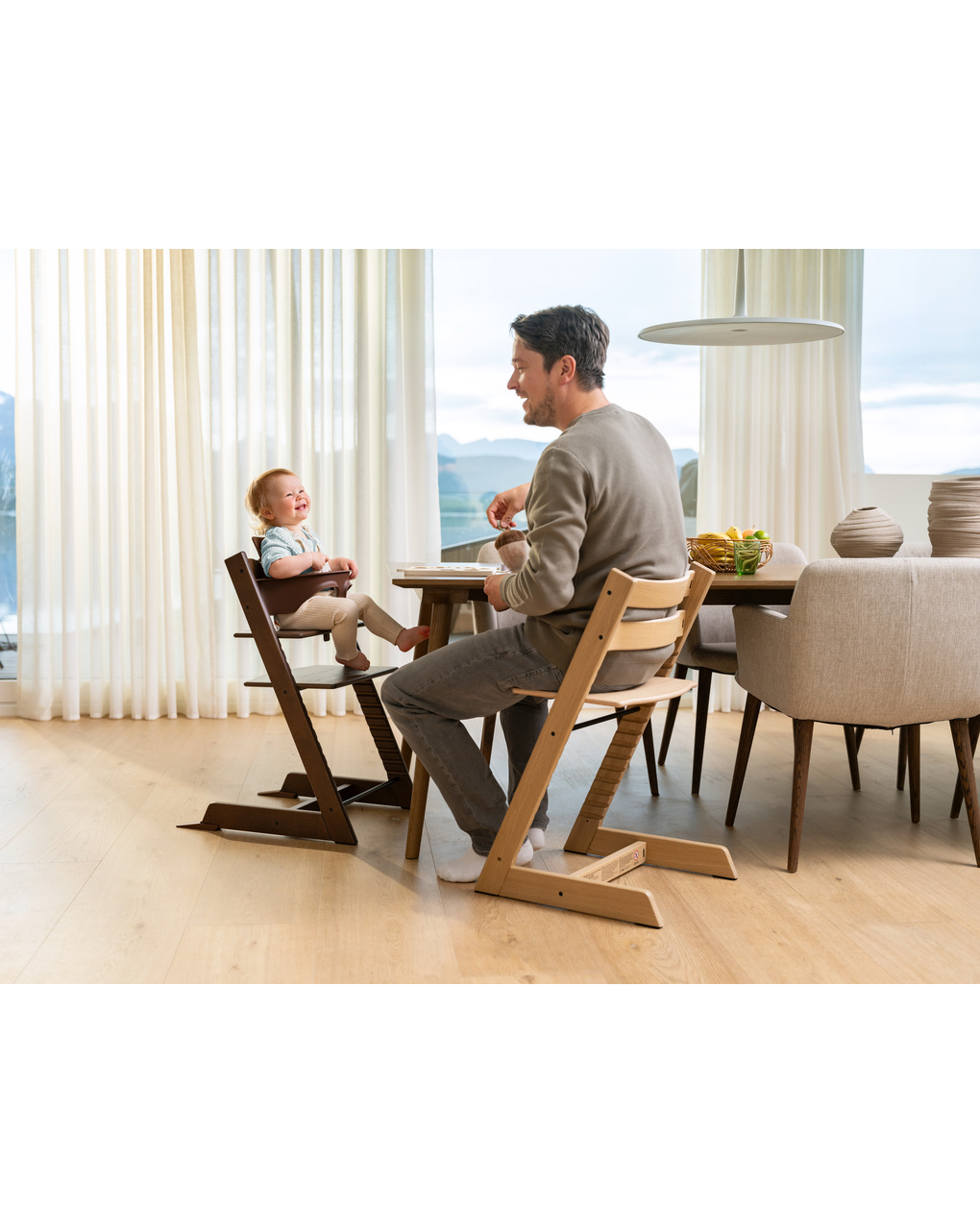 Tripp trapp® baby set² - warm brown - stokke®