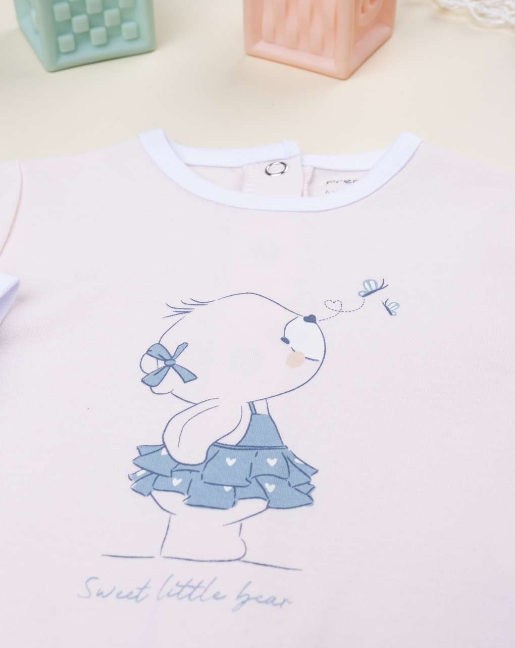 Tutina neonata rosa orsetto