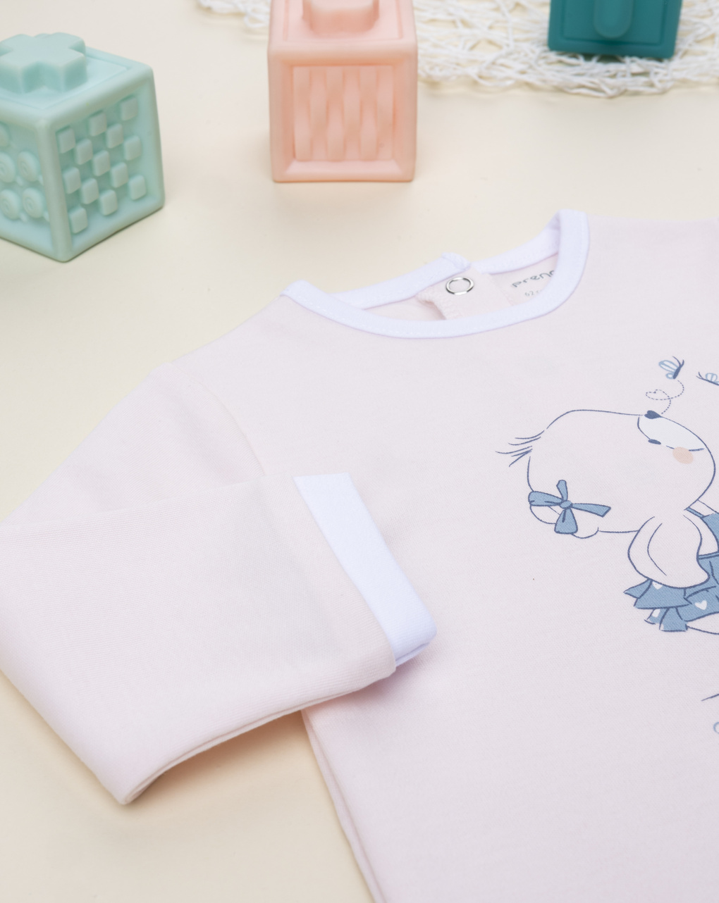 Tutina neonata rosa orsetto