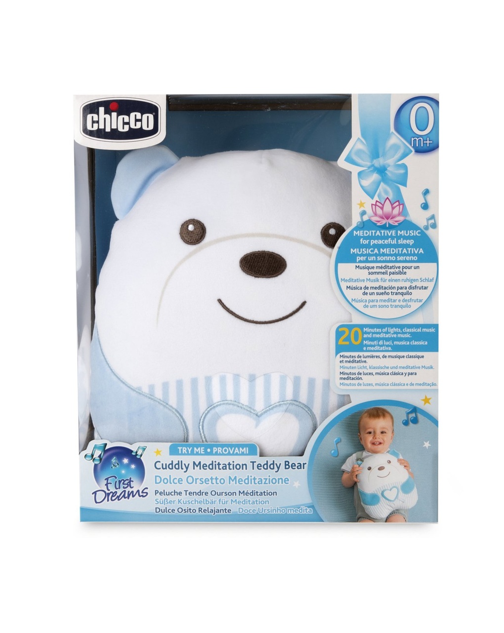 Orsetto sweet heart blu - 0m+ -chicco