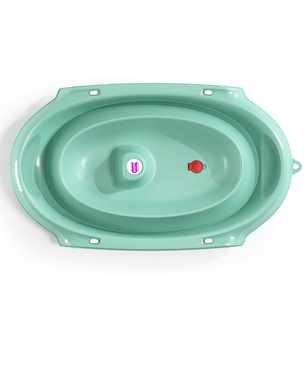 Vaschetta pieghevole onda slim azzurra 0-12 mesi - ok baby