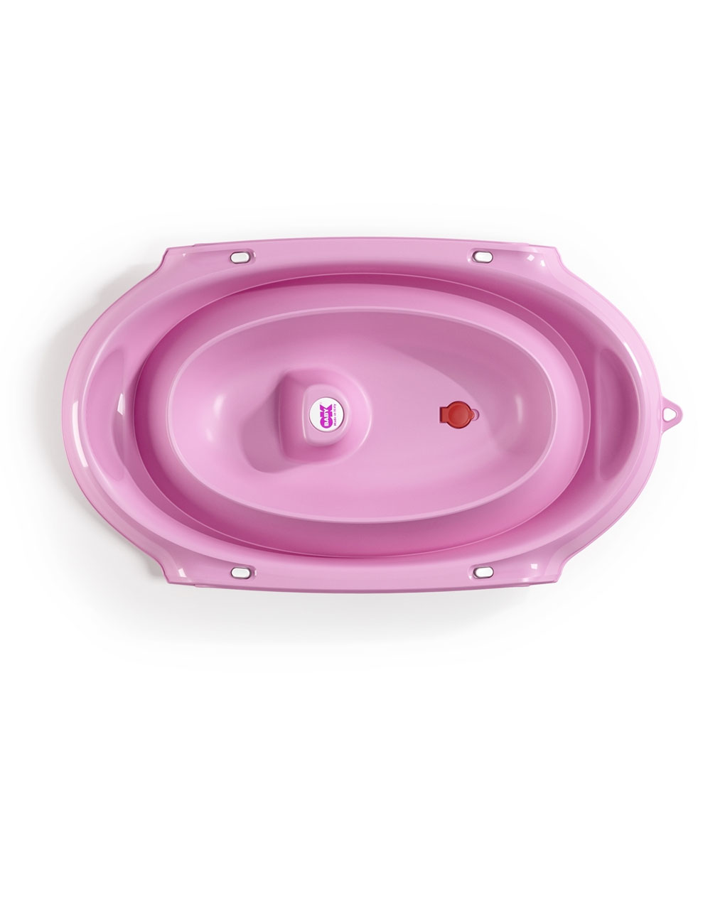 Vaschetta pieghevole onda slim rosa 0-12 mesi - ok baby