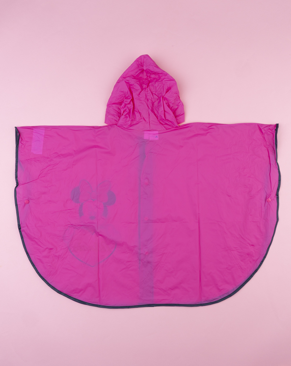 Mantella pioggia fucsia bimba disney minnie