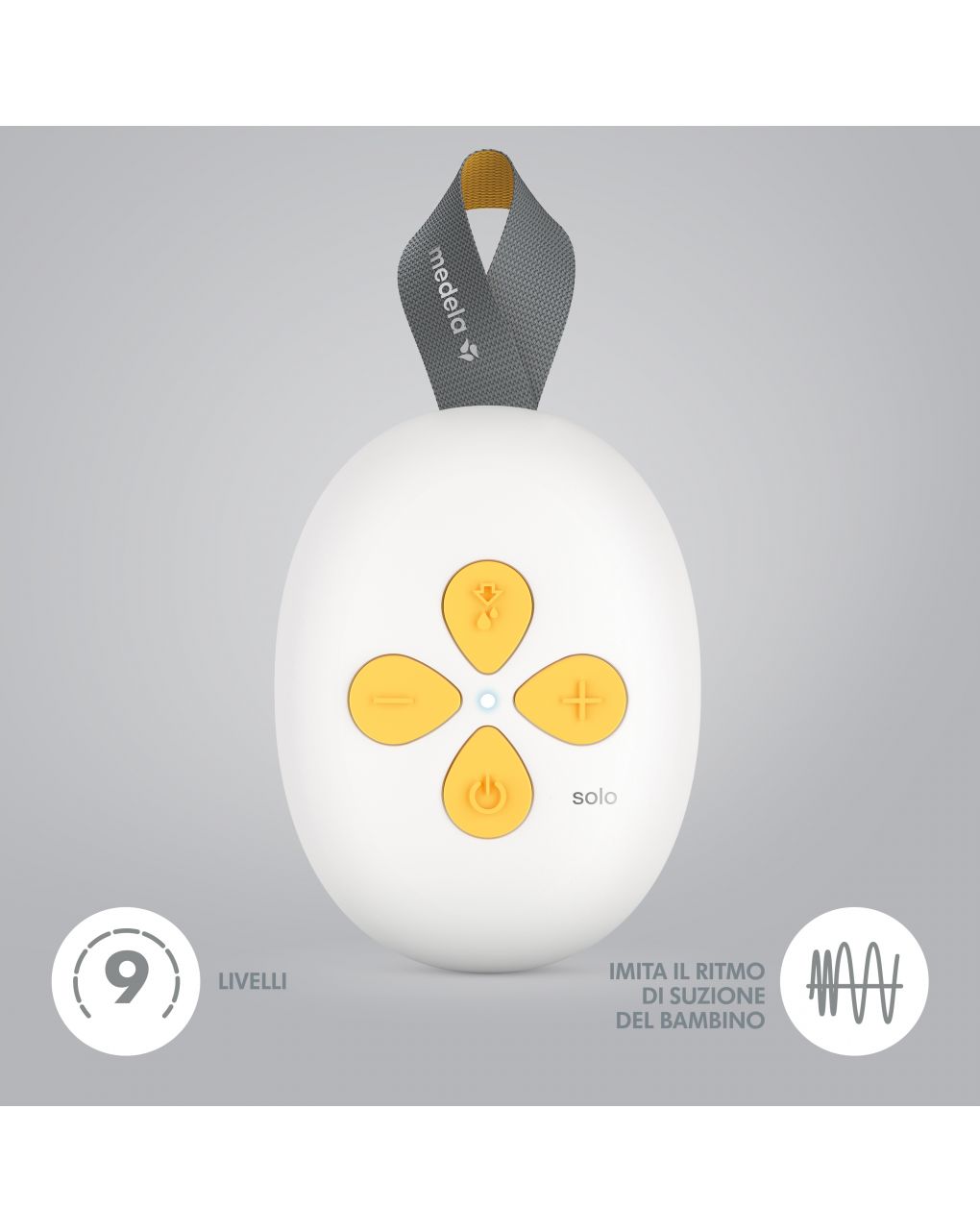 Tiralatte elettrico singolo solo - medela