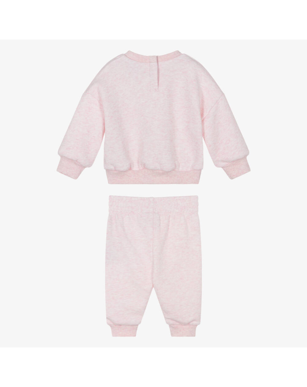 Completo nike essential bimba rosa melange