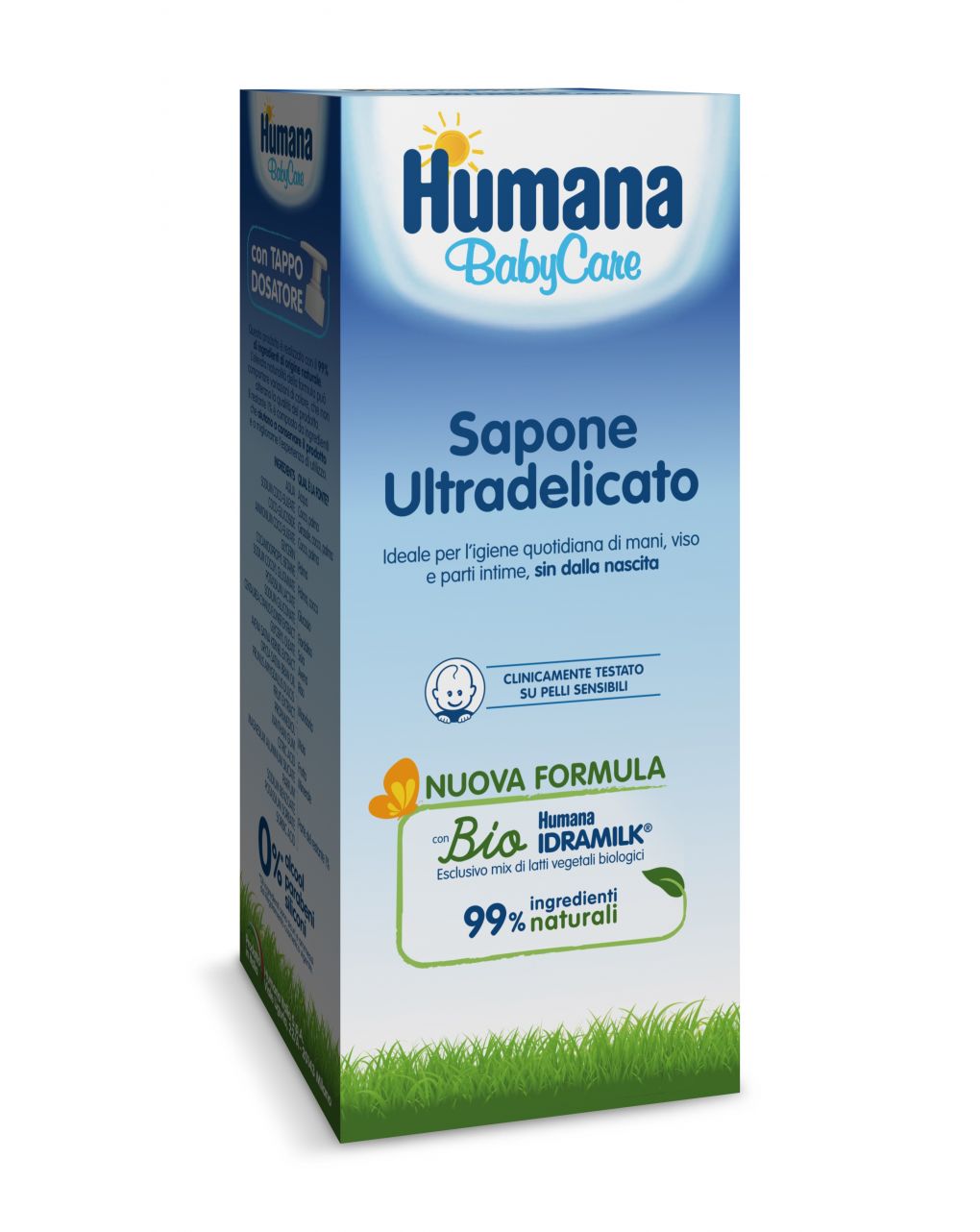 Sapone ultradelicato 300 ml- humana
