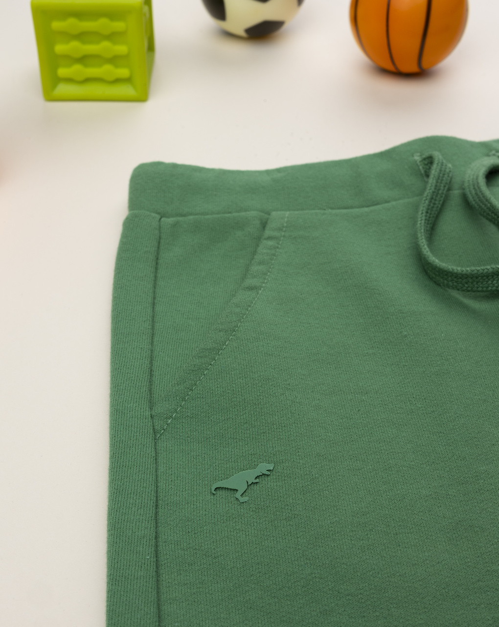 Pantalone bambino verde