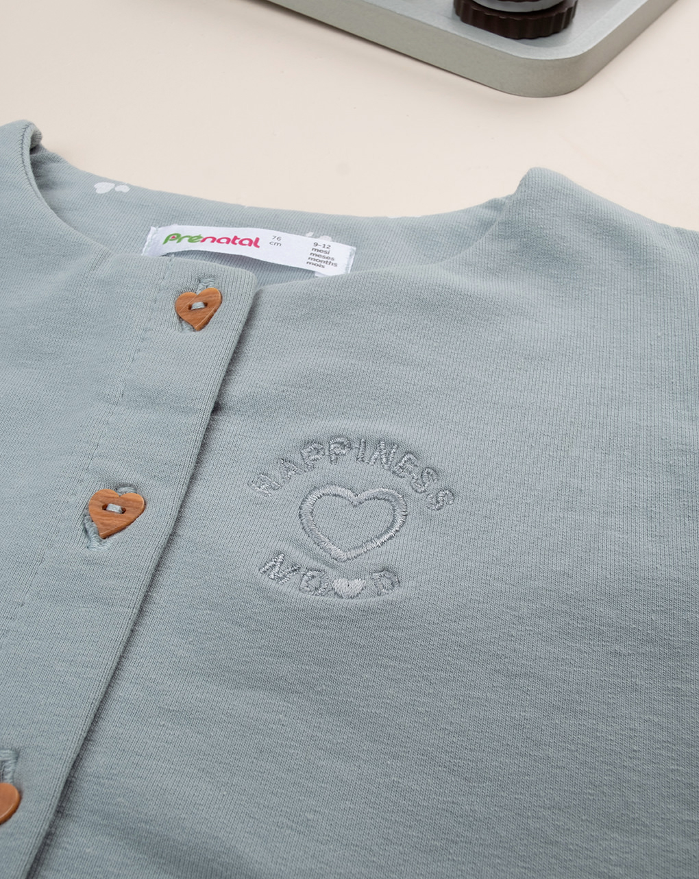 Cardigan bimba verde