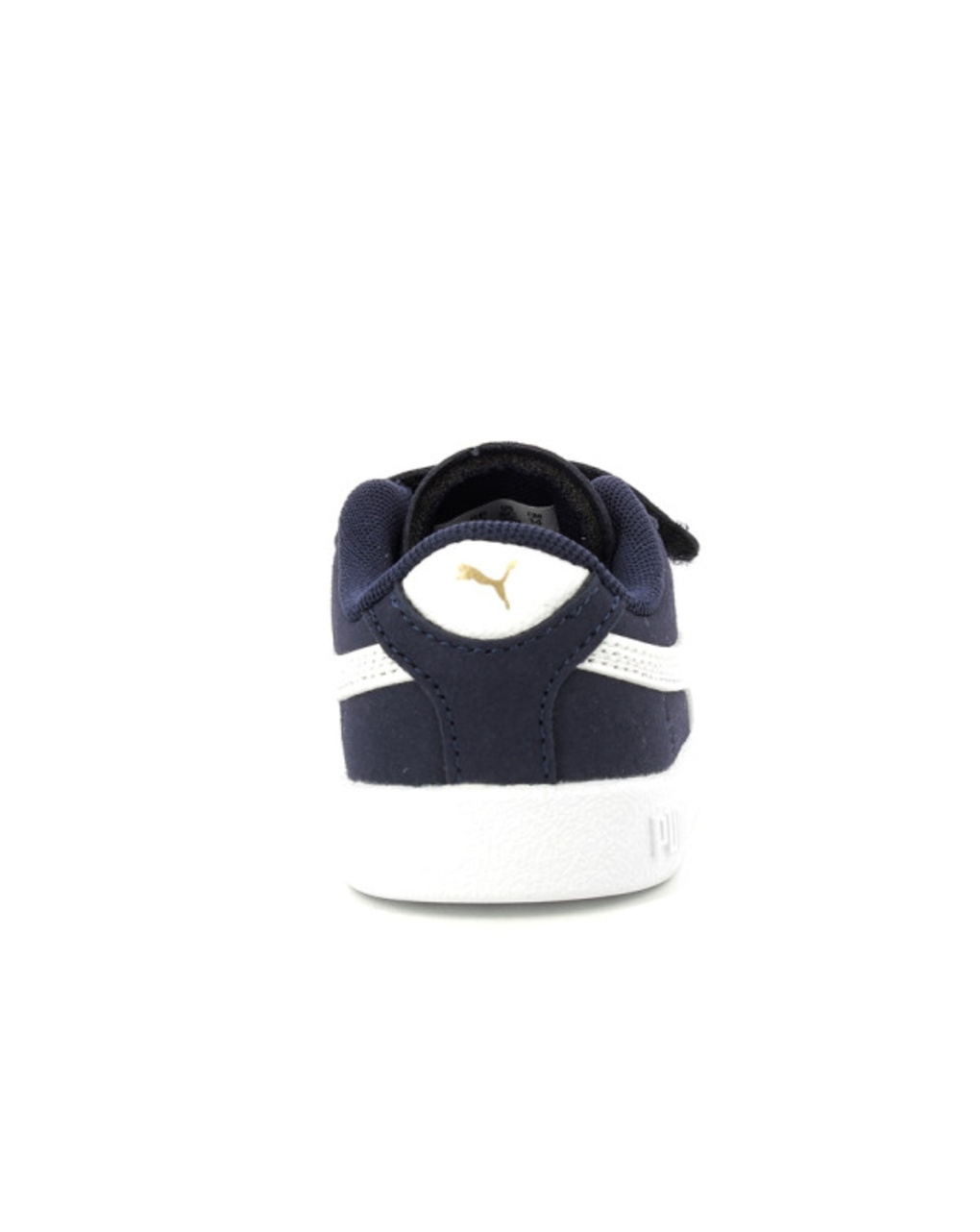 Scarpa puma bambino scamosciata royal banda bianca