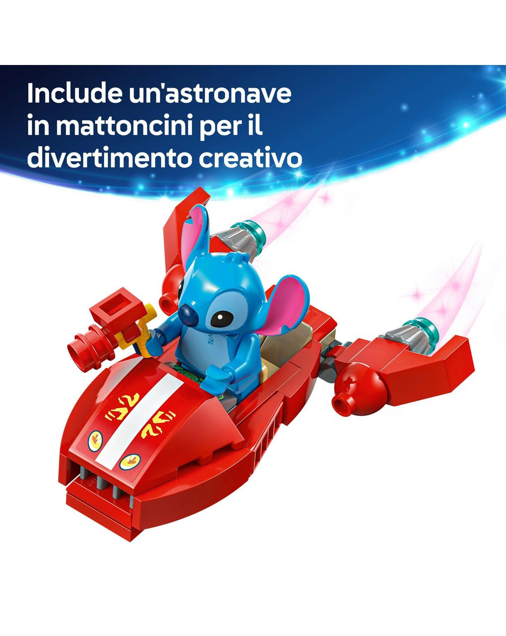 Lego disney - 43268- la casa sulla spiaggia di lilo & stitich - 9+