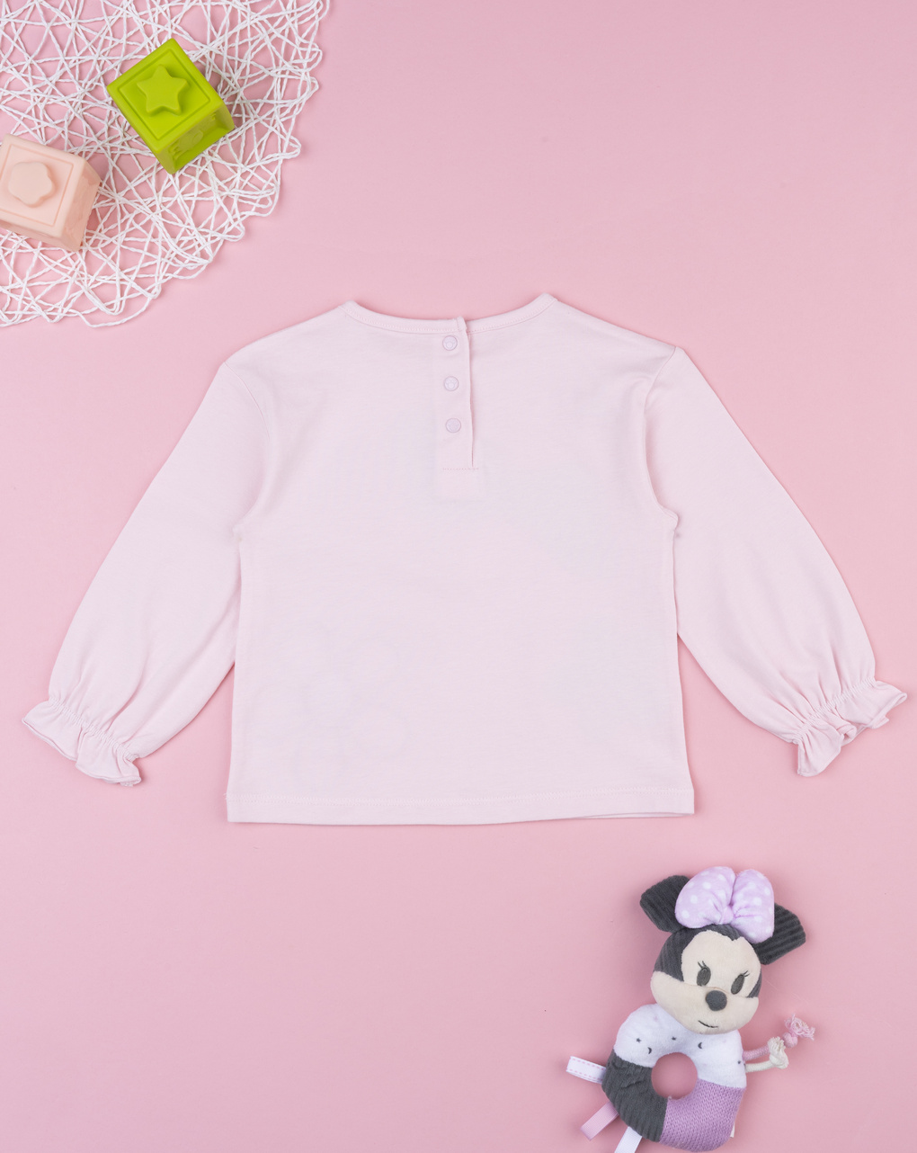 T-shirt bimba minnie rosa