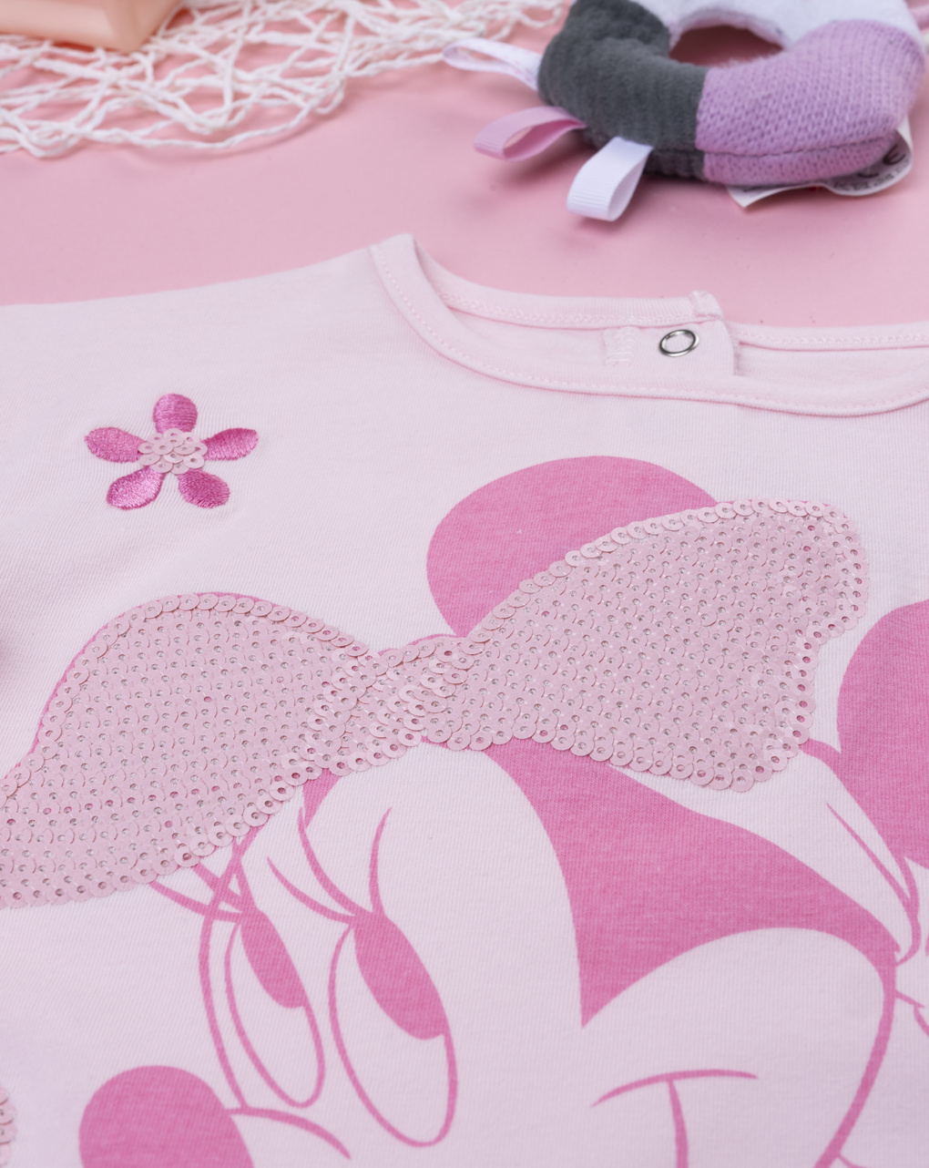 T-shirt bimba minnie rosa