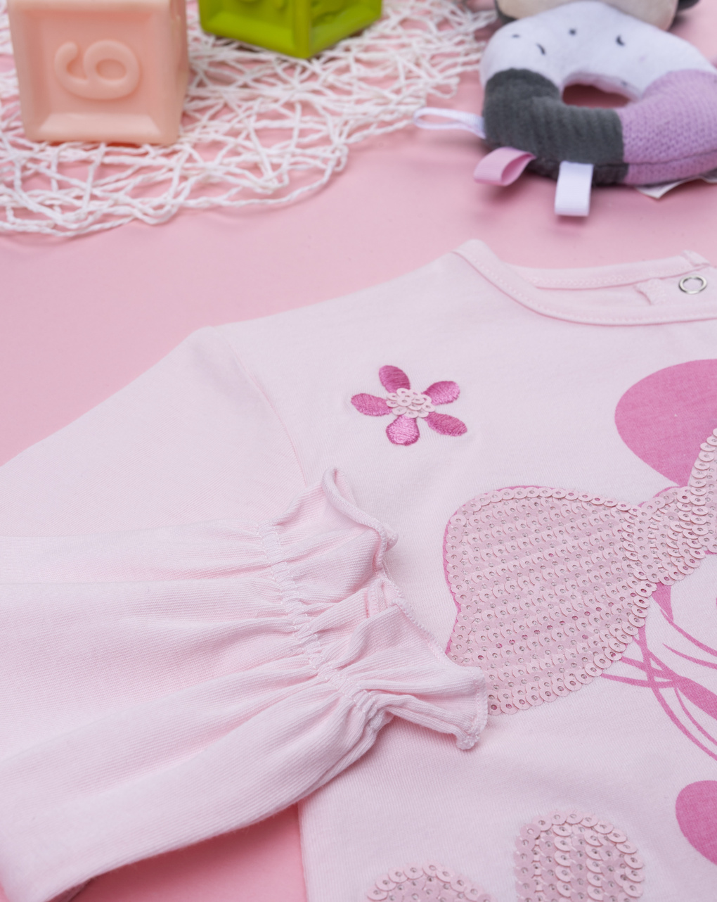 T-shirt bimba minnie rosa