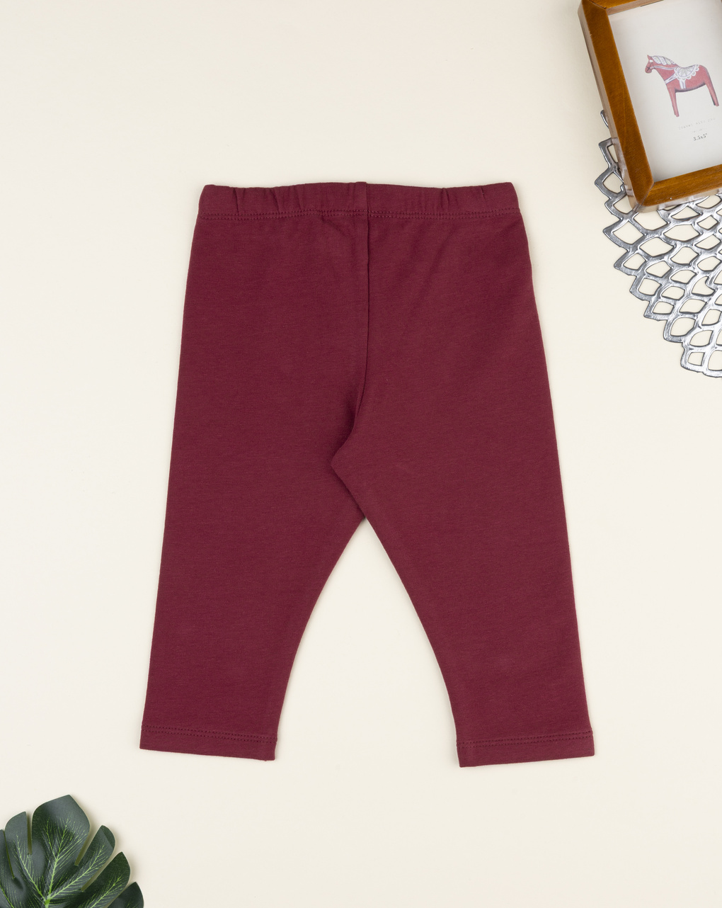 Legging bimba bordeaux