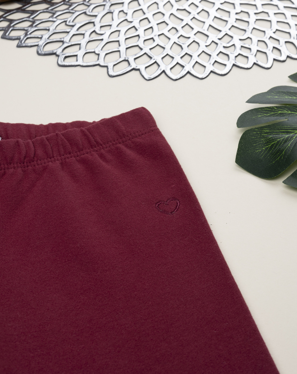 Legging bimba bordeaux