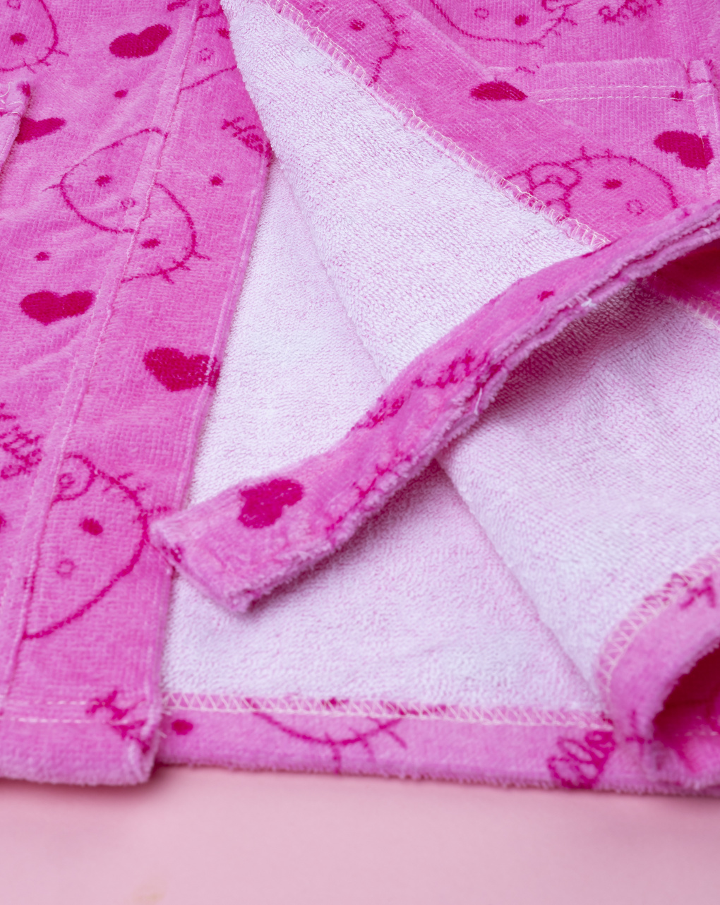 Accappatoio ciniglia bambina hello kitty
