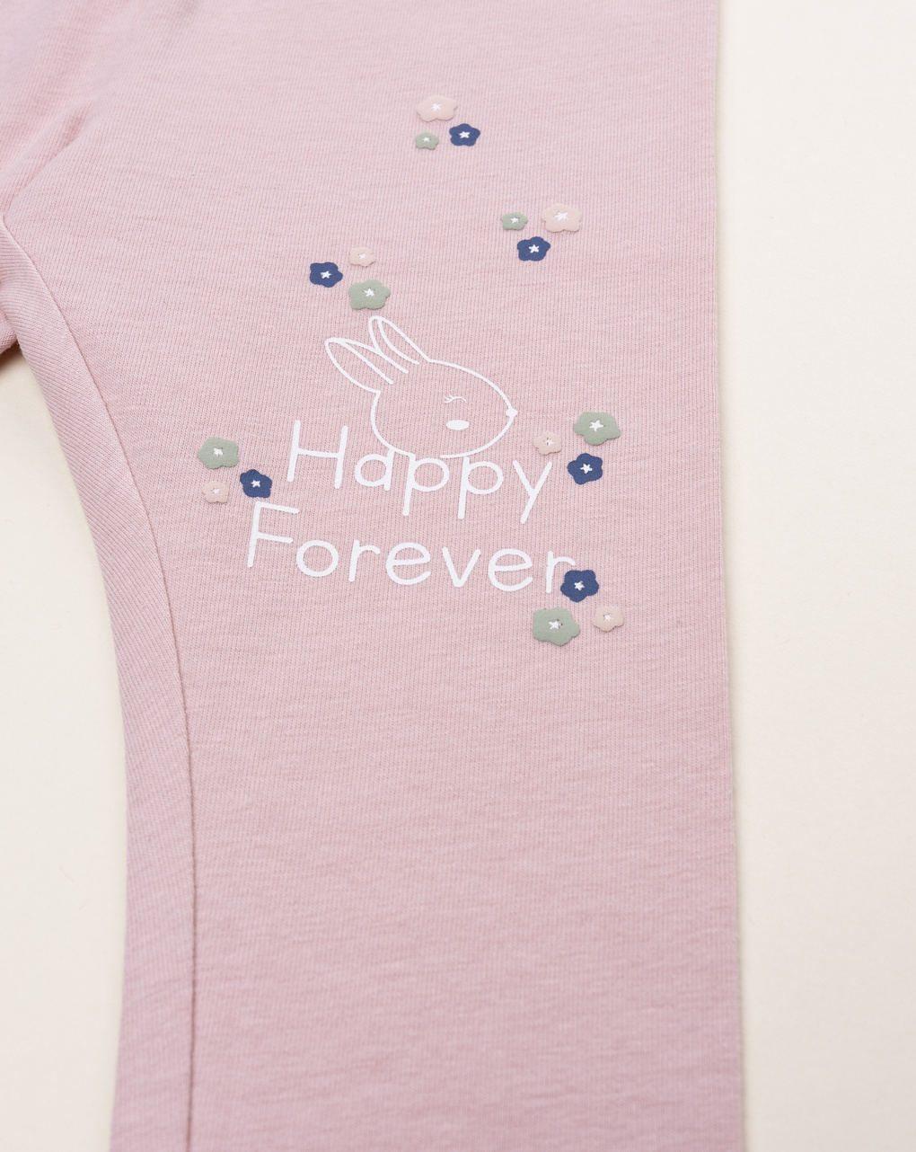 Legging bimba rosa stampato