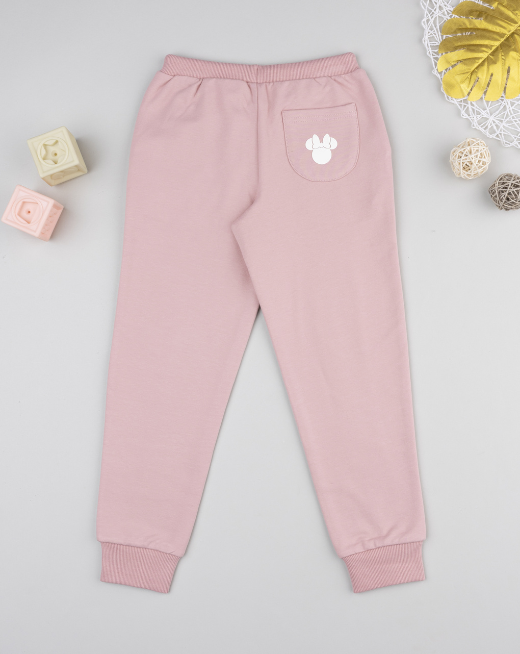 Pantalone bambina rosa minnie