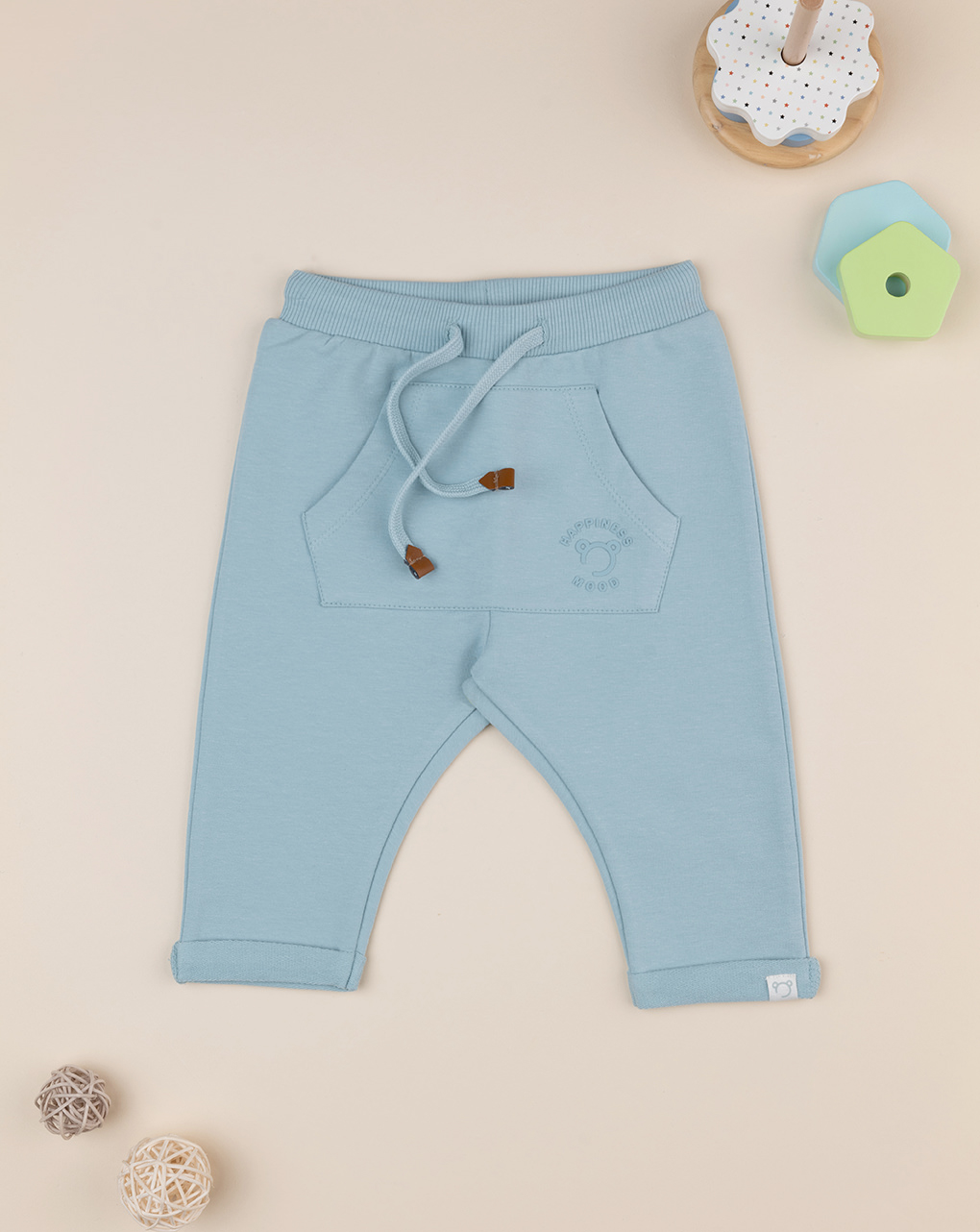 Pantalone bimbo azzurro