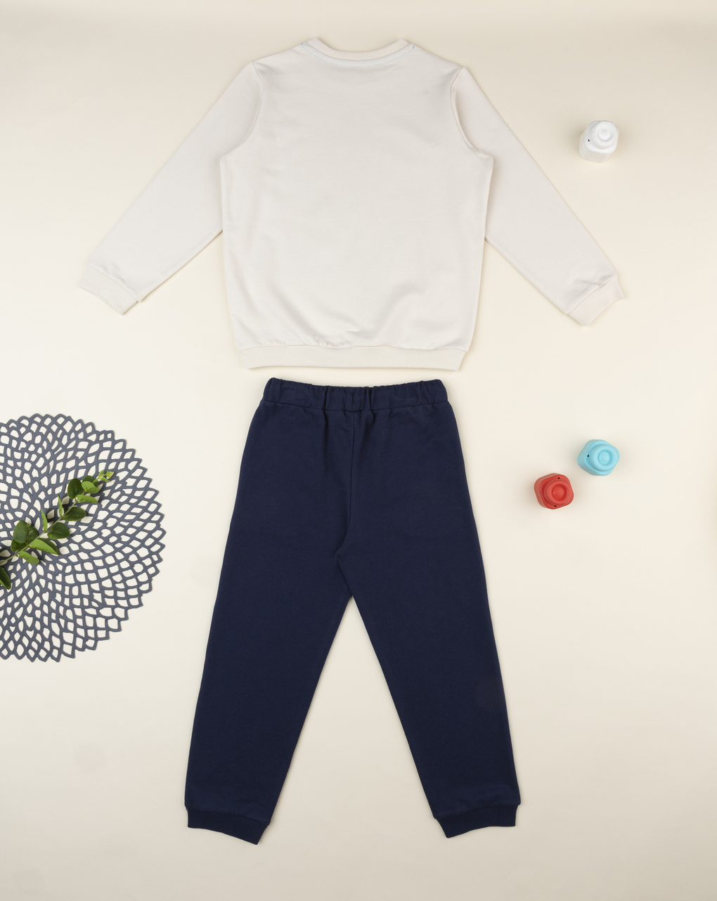 Tutina neonato ciniglia marrone