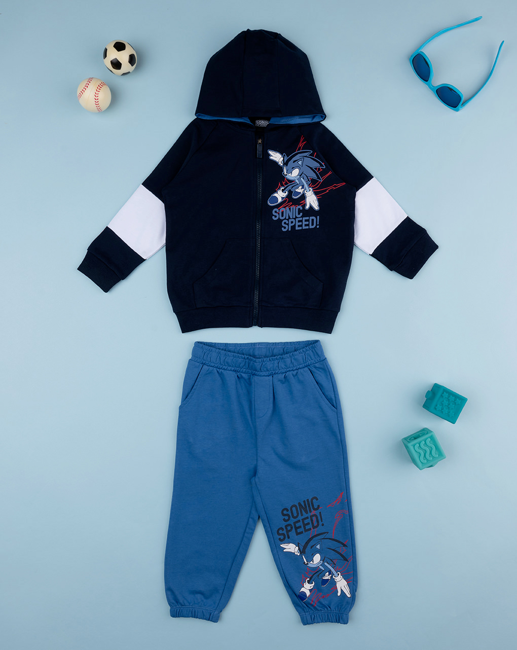 Jogger felpa  bambino sonic