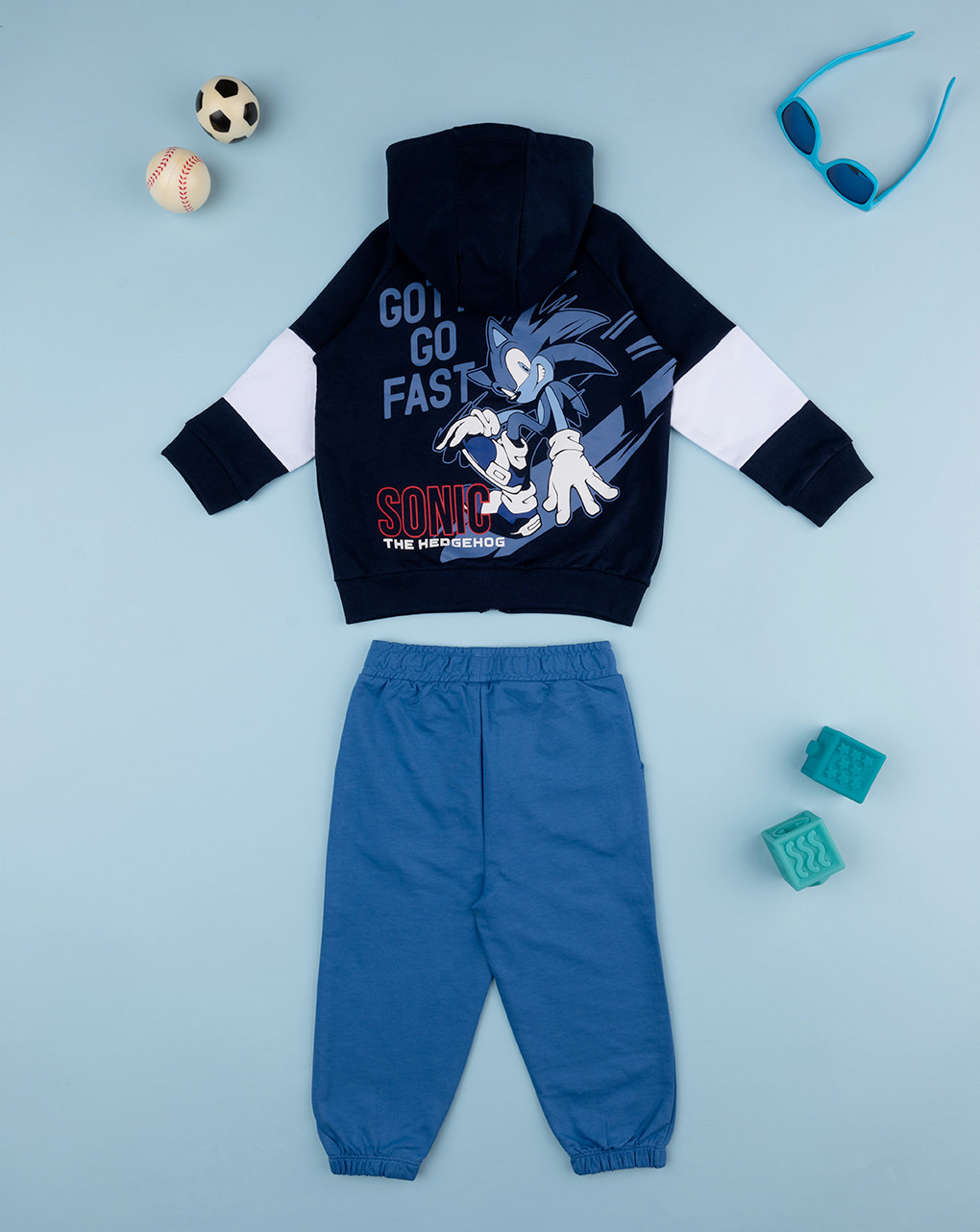 Jogger felpa  bambino sonic