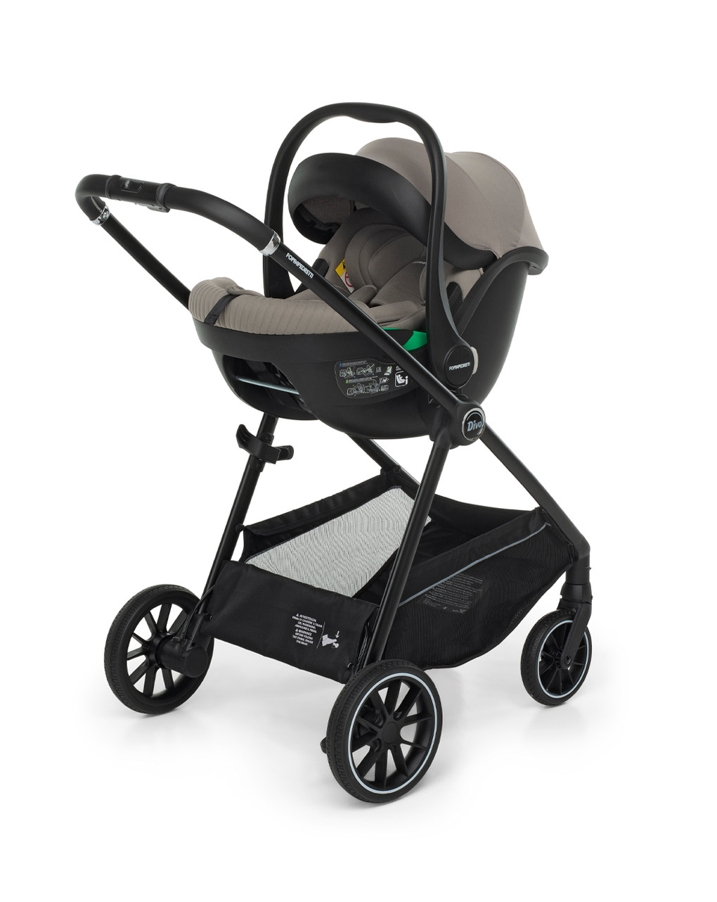 Travel system divo nut i-size - foppapedretti