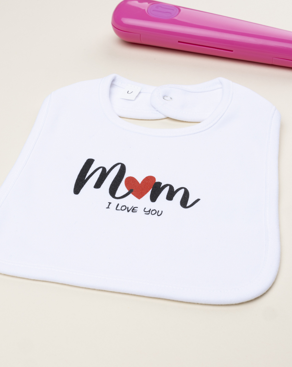 Bavaglino mom unisex neonato