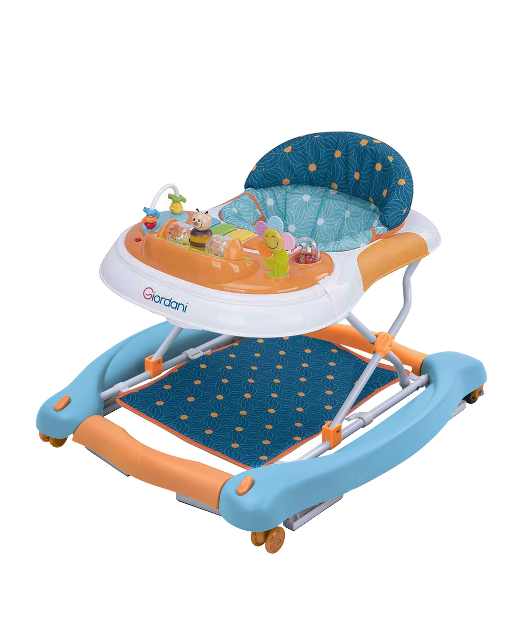 Girello sweet candy 3 in 1 blue - giordani