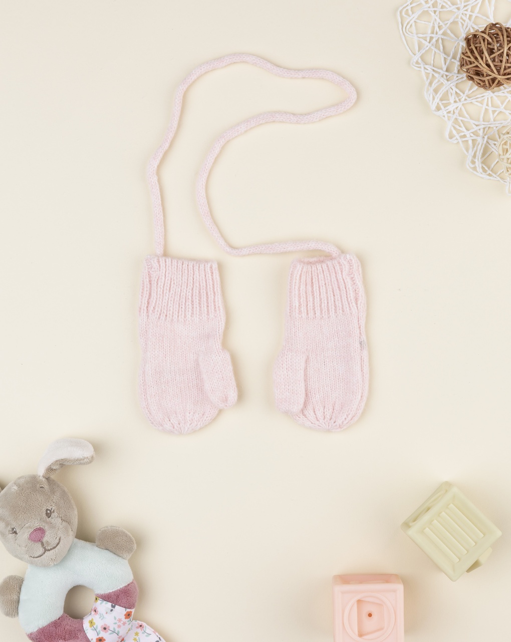 Muffole rosa bambina disney minnie