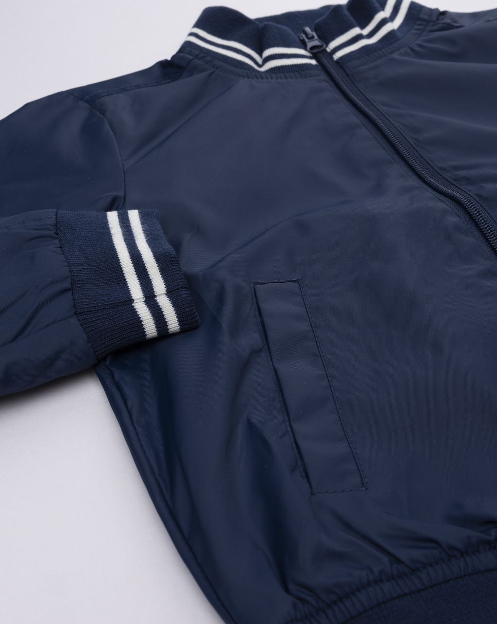 Bomber antivento bambino blu