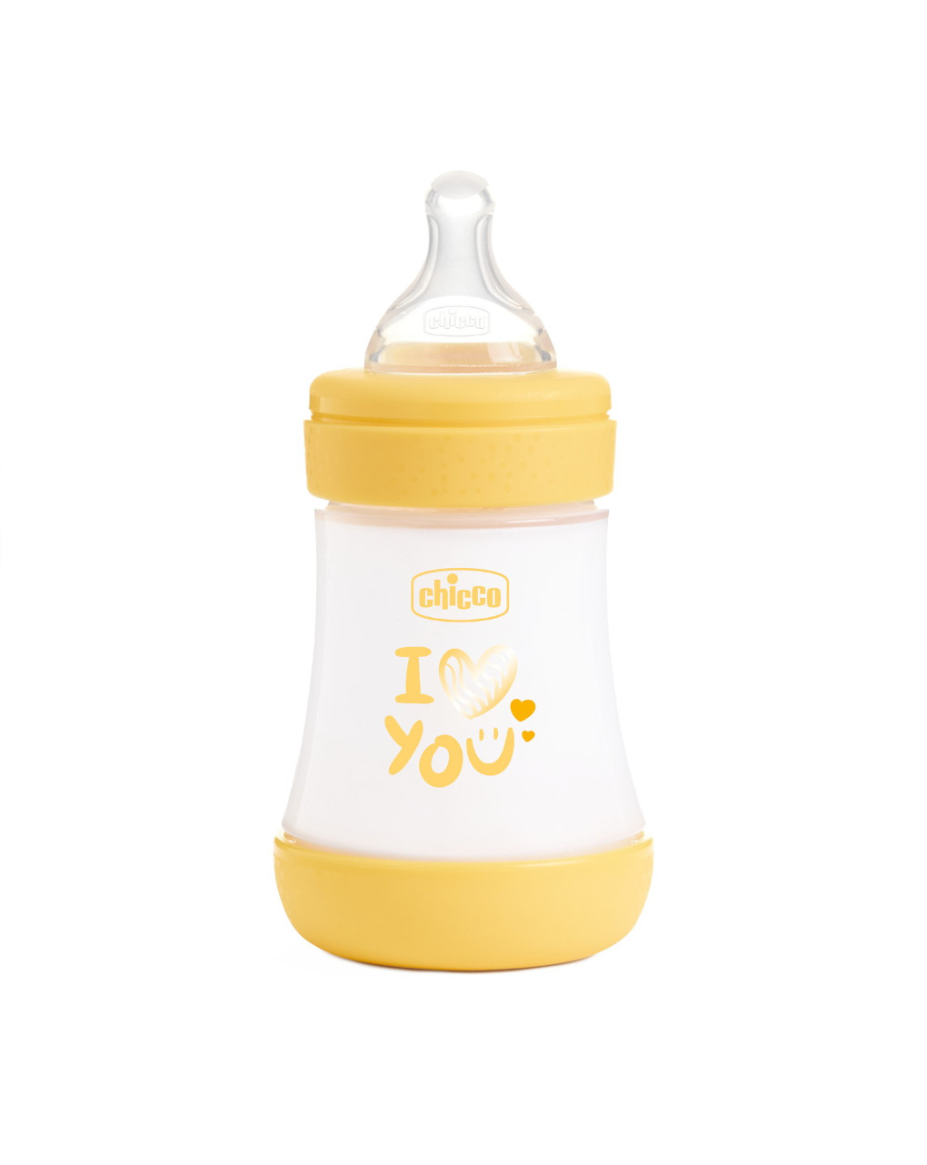 Biberon perfect5 neutro 150ml in silicone 1 foro - chicco