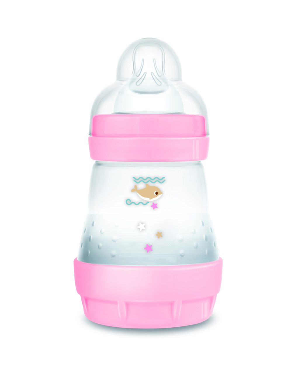 Biberon easy start 160ml bio-circolare conf. singola rosa - mam