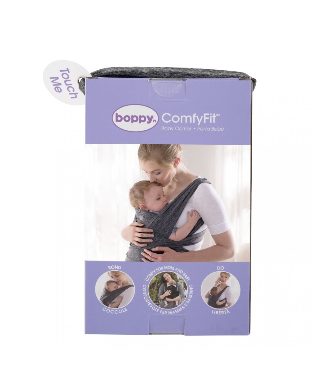 Portabebè comfyfit grigio - boppy