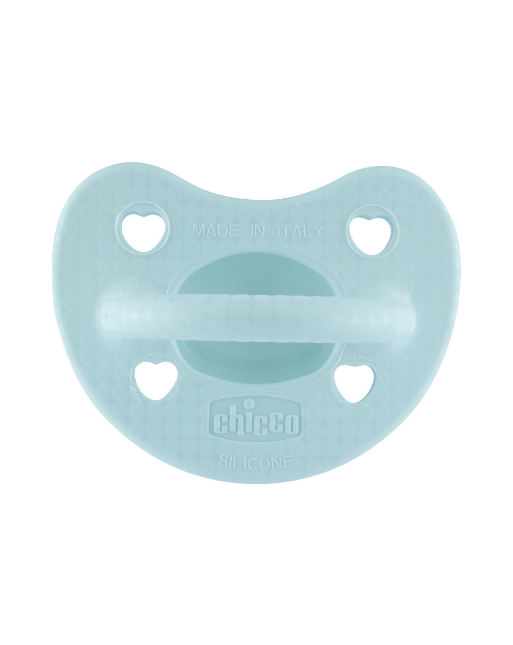 Gommotto silicone luxe 2-6m 1pz azzurro - chicco