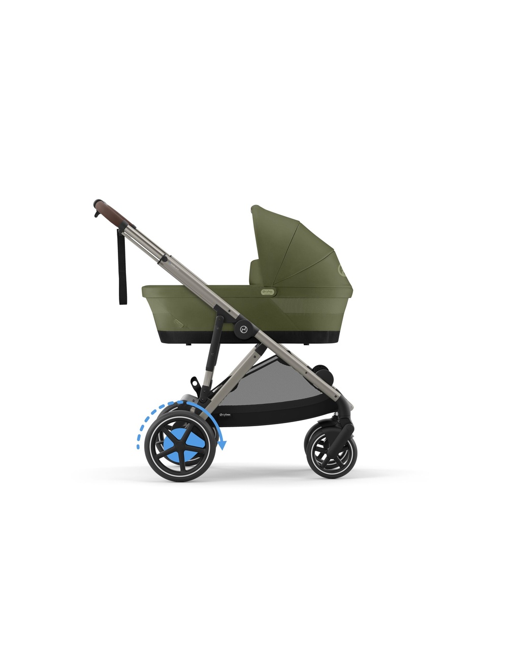 Passeggino egazelle s tpe moss green khaki  - cybex