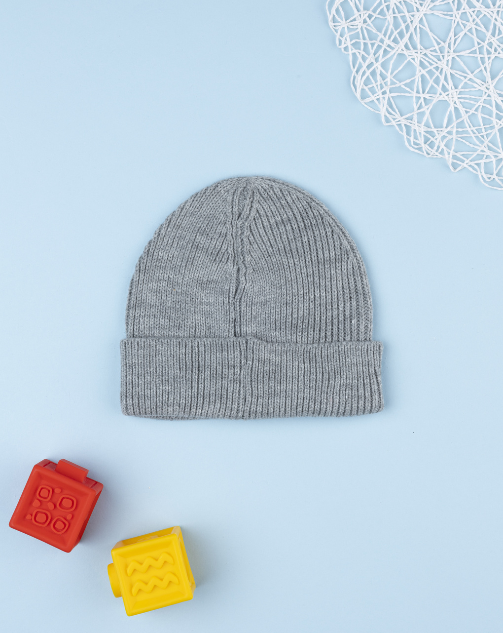 Berretto grigio bambino pokémon