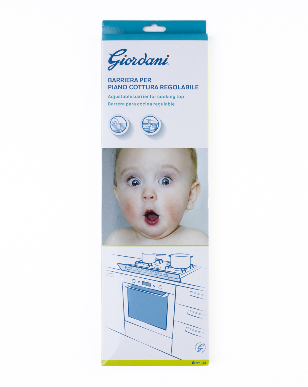 Barriera fornelli regolabile - giordani