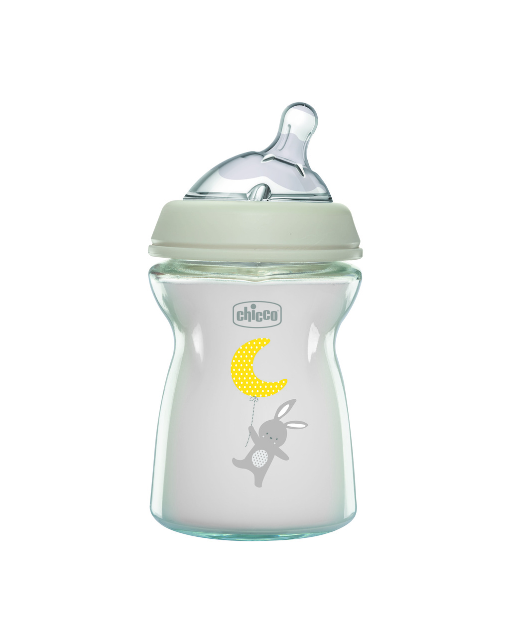 Biberon in vetro naturalfeeling 0m+ | flusso lento | 250ml - chicco
