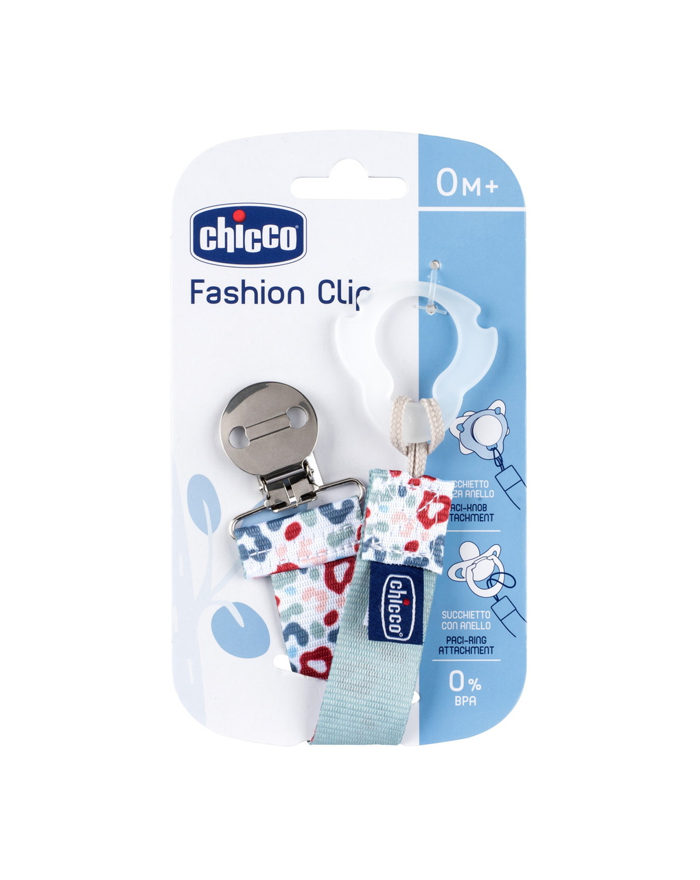 Fashion clip green 0m+ - chicco