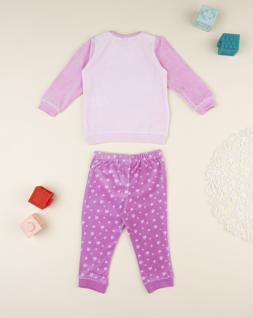 Pigiama bimba in pile paw patrol