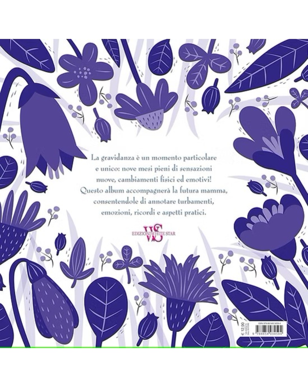 Diario il libro della mia gravidanza – mamma – unisex